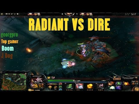 radiant vs dire radiant vs dire